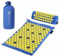 HMS 17-44-301, HMS Massage-Akupressurmatte und Kissen-Set Premium AKM01, dunkelblau