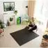 Relaxdays Bodenschutzmatte Fitnessgeräte 96er-Set, schwarz