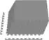 vidaXL Bodenmatte 12 Stk. grau 4,32m² EVA-Schaum (42040733)