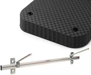 Sport-Thieme Gymnastikmatte „Komfort", schwarz