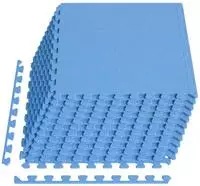 vidaXL Bodenmatten 12 Stk. 4,32 m&sup2; EVA-Schaumstoff Blau
