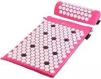 HMS 17-44-302, HMS Massage-Akupressurmatte und Kissen-Set Premium AKM01, rosa