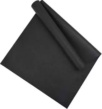 vidaXL Sport-Schutzmatte PVC schwarz 180x75x0,6cm