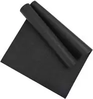 vidaXL Sport-Schutzmatte Schwarz 120 x 60 x 0,6 cm hochdichtes PVC