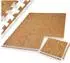 TecTake Puzzle-Bodenschutzmatte 61x61cm Eiche Artisan, 24er-Set (404135)