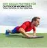 Tunturi Outdoor-Fitnessmatte, faltbar, rutschfest, 6mm, 120x61cm (FS0043994)