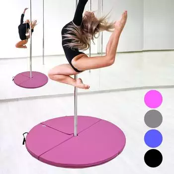 Trutzholm Tanzstangenmatte &Oslash;120cm, 5cm St&auml;rke, pink