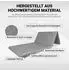 M-Sports Turnmatte Premium klappbar 190x80x5cm grau (497)
