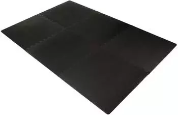 Hammer Puzzlematte Basic, schwarz (1,20cm)