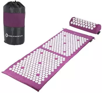 hms AKM04 Akupressurmatte Set, violett (17-44-307)