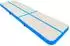 vidaXL Aufblasbare Gymnastikmatte mit Pumpe 600x100x20cm, PVC, blau (92686)