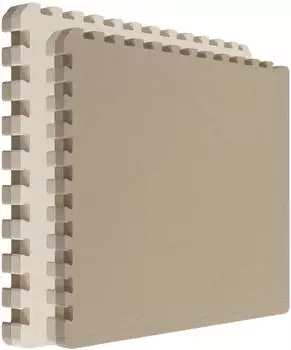 Eyepower Kampfsportmatte EVA 90x90x4cm, beige (Puzzlematte)