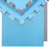 Eyepower Fitnessmatte 90x90x2cm EVA, blau, 2er-Set