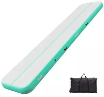 VEVOR Airtrack-Turnmatte aufblasbar 500x100x20cm mintgr&uuml;n