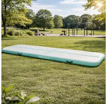 HAGO AirTrack Turnmatte 500x100x10cm, aufblasbar, mint