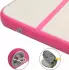 vidaXL Inflatable Gym Mat with Pump 400 x 100 x 20 cm pink