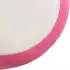 vidaXL Inflatable Gym Mat with Pump 400 x 100 x 20 cm pink