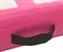 vidaXL Inflatable Gym Mat with Pump 400 x 100 x 20 cm pink