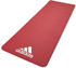 Adidas Fitnessmatte rot 173 x 61 x 0,7 cm