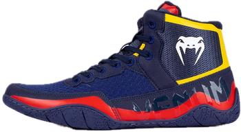 Venum Elite Wrestling Schuhe blau gelb