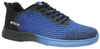 Pyramid Path Lite Seamless Mesh Bowlingschuhe schwarz königsblau