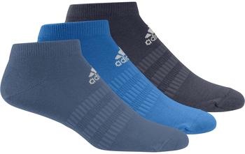 Adidas 3-Pack Gym & Training Low-Cut Socks altered blue/bright blue/shadow navy (HE4996)