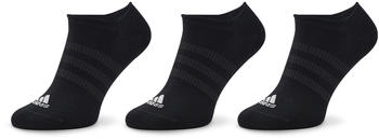Adidas Thin and Light No-Show Socken 3 Paar (IC1327) schwarz/weiß