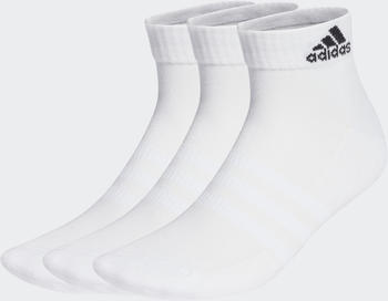 Adidas Cushioned Sportswear Ankle Socks 3 Pairs (HT3441) white