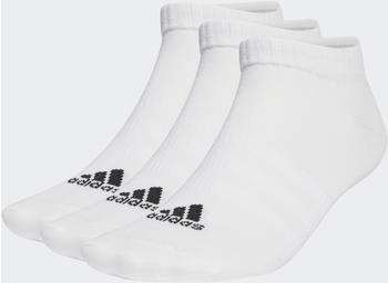 Adidas Thin and Light Sportswear Low-Cut Socks 3 Pairs (HT3469) white