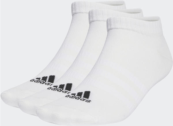 Adidas Thin and Light Sportswear Low-Cut Socks 3 Pairs (HT3469) white