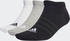 (IC1337) medium grey heather/white/black