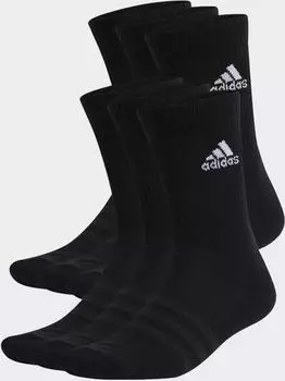 Adidas Cushioned Sportswear Crew Socks 6 Pairs (IC1316) black