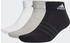 (IC1292) medium grey heather/white/black