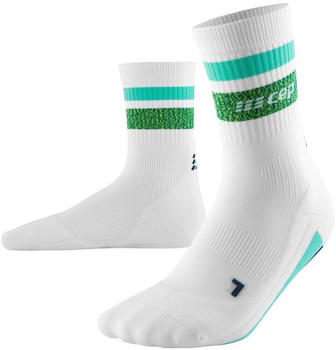 CEP Miami Vibes 80s Socks Men white/green