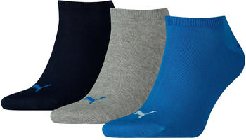 Puma Sneaker-Socken 3er-Pack (906807) blue/grey melange