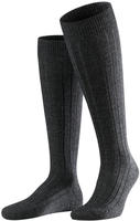 Falke Herren Kniestr&uuml;mpfe Teppich im Schuh - Anthracite Melange (3080) - 39 - 40