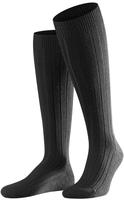 Falke Herren Kniestr&uuml;mpfe Teppich im Schuh - Black (3000) - 39 - 40