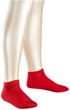 Esprit Sneaker-Socks Foot Logo 2-Pack fire (19042)