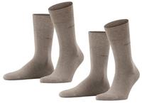 Esprit Socken "Basic Easy" 2 Paar, 2 Stk. tlg. druckfreier, breiter Komfortbund,