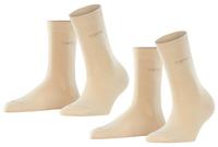 Esprit Socken "Uni" 2 Paar, 2 Paar tlg. aus elastischem Material, atmungsaktiv,