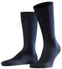 Falke Socke "Sensitive Malaga " mit weichem Komfortbund graublau Male
