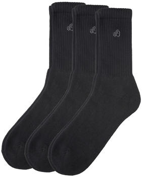 S.Oliver Sport Men Basic Socks 3p (S30001) black