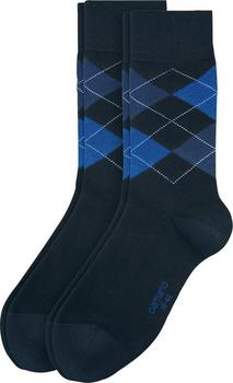 Camano Men Basic ca-soft Socks 2p (000004401) navy