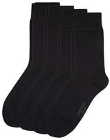 Camano Socken "ca-soft" 4 Stk. tlg. verst&auml;rkter Fersen- und Zehenbereich