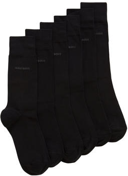 Hugo Boss Mittelhohe Socken aus elastischem Baumwoll-Mix im Dreier-Pack (50388453) schwarz