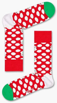 Happy Socks Big Dot Snowman (BDS01) red