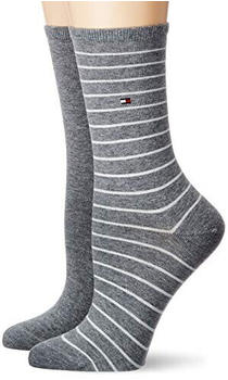 Tommy Hilfiger Small Stripe Classic 2x Pack middle grey/melange