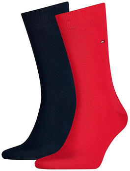 Tommy Hilfiger Socks 2er Pack (371111) navy/red