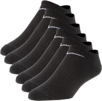 Nike 6-Pack Everyday Lightweight Sneaker Socks (SX7679) black