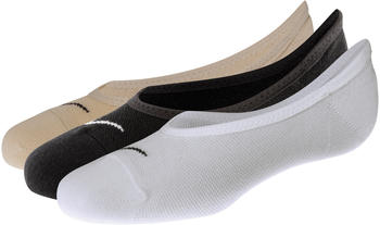 Nike Lightweight Sneaker Socks (SX4863) black/grey/beige